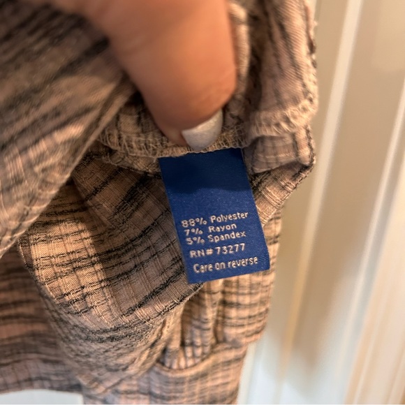 NWT Apt 9 Pink Marled Knot Front Top - Picture 4 of 6